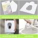Toilet Seat Covers Disposable Travel Pack 120 Pack XL Thick Flushable Toilet Seat Covers for Portable Travel Potty Public Restrooms Paper Toilet Seat Cover Kids Adult Toilet Cover - Buy Online on GoSupps.com