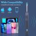 1920P HD Ear Wax Removal Tool with Camera | Soft Silicone Ear Scoop for Cleaning | 6 LED Lights | Compatible with iPhone, iPad, Android - Gray - Buy Online on GoSupps.com
