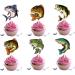 18pcs Fishing Cupcake Toppers for Boys Men Father Big Fish Fishing Cake Decorations Gone Fishing Party Supplies Decorations Glitter Fish Cupcake Toppers - Buy Online on GoSupps.com