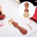 Outil de Pressage pour Fard Paupi res 1 Pi ce Tampon Motif Rond Manche en Bois Naturel Joint Tridimensionnel Transparent Accessoire Maquillage DIY pour Blush et Poudre - Buy Online on GoSupps.com