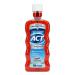 ACT Anticavity Zero Alcohol Fluoride Mouthwash 18 fl. oz. With Accurate Dosing Cup Cinnamon (Pack of 1) Cinnamon 18 Fl Oz (Pack of 1)