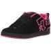 DC Women's Court Graffik Skate Shoe 41 EU Black Pink