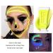 Yellow Face Paint for Kids - Glow in the Dark UV Crayons for Halloween & Parties | Blacklight Makeup Kit (#03 UV Yellow - Buy Online on GoSupps.com