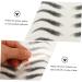 Beavorty 4 Sheets Waterproof Eyebrow Stickers Black Stickers Natural Brow Eyebrow Temporary Brow Tattoos Tool 1 count (Pack of 1) Black - Buy Online on GoSupps.com