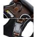 Buy Lionto Brown Dog Harness - Padded Anti-Pull Reflective & Adjustable Size L | International Shipping - Buy Online on GoSupps.com