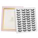 Dysilk 20 Pairs 6D Mink False Eyelashes - Mixed Styles Self-Adhesive Fluffy Extensions (11mm-20mm) - Buy Online on GoSupps.com