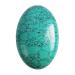 Manekieko Synthetic Green Howlite Turquoise Worry Stones Oval Palm Pocket Healing Crystal Massage Spa Energy Stone