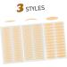 FOMIYES 5 Sets Double Eyelid Sticker Set Eyeliner Tape Traceless Eye Lift Strips Girl Double Eyelid Decal Stickers Eyelid Shaping Tapes Double Sided Eyelid Tape Styling Cream Plastic Eyes - Buy Online on GoSupps.com