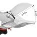 FLORA GUARD Miter Shears Multi Angle Trim Cutter Gasket Shear for Cutting Soft Wood Plastic PVC and More Including 2 Spare Blades (JDJ-001) - Buy Online on GoSupps.com