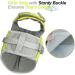 Vivaglory Dog Life Jacket - Adjustable & Durable Sports Style | Excellent Buoyancy for Small Dogs (XS: 43-51 cm) - Yellow Gray - Buy Online on GoSupps.com