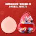 Powder Puff - Dragon Pattern Face Makeup Sponge - Pressed Powder Applicator Pad with Storage Box Beauty Makeup Tools for Loose & Cosmetic Foundation - Buy Online on GoSupps.com