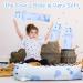 Blueberry Cow Plush Body Pillow - 49cm Stuffed Animal for Kids, Long Soft Plushie Toy, Birthday & Valentines Day Gift - Blue - Buy Online on GoSupps.com