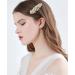 Elegant Pearl Rhinestone Hair Clips - 4 Piece Set | French Spring Butterfly & Clover Accessories for Women - Buy Online on GoSupps.com