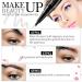 Rose Roll Waterproof Eyebrow Pencil - Define Your Brows with Natural Makeup (02# Brown) - Buy Online on GoSupps.com