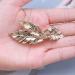 Inilbran Vintage Leaf Hair Clip Barrettes Gold Leaf Hair Barrettes Leaf Barrette Head Clips Branch Leaf Hair Pin Clip French Headwear Decorative Hair Accessories for Women and Girls Headdress - Buy Online on GoSupps.com