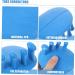 Blue Sponge Toe Separators Set - 4 Pairs for Women - Toe Splitter, Thumb Protector, Nail Protector, Toe Spacers - Foot Correctors for Overlapping Toes - Toe Stretchers - 11X10X6CM - Buy Online on GoSupps.com