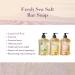 A LA MAISON Liquid Hand Soap Variety Pack - Yuzu Lime, Provence Lemon, Heirloom Peach - Natural Moisturizing Soap (3 Pack 16.9 oz) - Buy Online on GoSupps.com