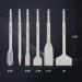 ZELCAN Chisel Set with SDS Plus Shanks  6pc Masonry Concrete Drill Bit Set  Tile Grooving Scraping Flat Point Scaling Chisels 40Cr Steel Rotary Hammer Drill Tool Kit SDS Plus Bits for Home Improvement - Buy Online on GoSupps.com