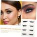 FOMIYES 4 pairs Lashes Tool Supplies Tape Eyeliner Shiny Waterproof Natural Strip Adhesive Face Eyelid with 4x1.5cm Gloden - Buy Online on GoSupps.com