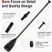 WONITAGO SUP Paddleboard Paddles - Aluminum Shaft, Nylon Blade, Adjustable 180-220 cm - Black - Buy Online on GoSupps.com