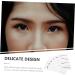 Housoutil 6 Pcs Stickers Makeup Tools Eyebrow Sticker Eyebrow Template for Makeup Mold Make up Miss Micro Edge - Buy Online on GoSupps.com