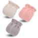 Pesaat Fleece Warm Baby Gloves Double Layer Winter Mitten For Boys Infant Toddler Girls Anti-Scratch Mittens 3pcs-a 6-12 Months
