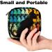 MuooouM Cat Silhouette Storage Bag for Women - Portable Menstrual Cup & Bandage Organizer 4.7x6.6 in - Perfect for Teens & Girls - Buy Online on GoSupps.com