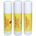 Lip Session Lip Balm Big Sticks Assorted Flavors Vanilla (Original) Strawberry & Banana - 3 Pack - 0.5 Oz. Each - With Vitamin E & Cocoa Butter - Moisturizes & Soothes Dry Cracked or Chapped Lips