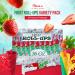 Bols Fruit Roll-Ups Variety Pack - 36 oz Individually Wrapped Fruity Snacks in Strawberry & Tropical Tie Dye Flavors - Ideal for School Lunches, Parties, Camping & More - Buy Online on GoSupps.com