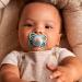 MAM Skin Soft Silicone Pacifier Set for Boys | 0-6 Months | 4 Pack with Sterilized Transport Boxes - International Shipping Available - Buy Online on GoSupps.com