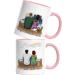 Personalized Pink Cat Cup for Cat Lovers - Perfect Gift for Couples & Cat Owners - Buy Online on GoSupps.com