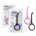 OrthoKey Clear Aligner Removal Tool for Teeth Grabber Remover Tool for Invisible Removable Braces & Retainers Fits Into a Dental Carrying or Aligner Case Cleaner Small Size Pink and Black