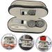 Buy Hapinary Dual-Purpose Travel Glasses Case - Compact Lens Tank & Suitcase Kit for Two Glasses (15.8x7.4cm) - Ideal Travel Accessory - Buy Online on GoSupps.com