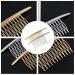 LALAFINA Hair Styling Accessories - 2pcs Metal Wire Hair Combs for Bridal Wedding Veil - Assorted Colors - 10.8X4cm - Buy Online on GoSupps.com
