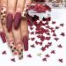 Shop 12 Grids 3D Maple Leaf Nail Glitter - Holographic Fall Art Stickers & Decorations for Thanksgiving | International Shipping - Buy Online on GoSupps.com