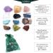 Lavisa Large Gemstones Set (400g) - Healing Stones for Energizing Water | Gemstone Drinking Water | Premium Crystals & Mineral Stones - Buy Online on GoSupps.com