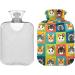 Buy Cute Colorful Cat Heat Bottle - 1L Hot Water Bottle for Pain Relief & Warmth | Perfect for Sports Injuries & Cozy Comfort - Buy Online on GoSupps.com
