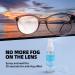 Glasses Cleaner Kit - Eyeglass Cleaner Spray & Microfiber Cloth Set with Portable Repair Kit - Safe for All Lens - White - Buy Online on GoSupps.com