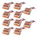 EVA(10-Pack) 2CR17335A WK17 6V 1800mAh Battery for SANYO MR-BAT6V1 Compatible for M80 Driver MR-J4 servo System
