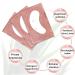Buy B&Q 50 Pair Lint-Free Eyelash Extension Gel Pads - Pink | Perfect for Individual Eyelashes - 1 Pack - Buy Online on GoSupps.com