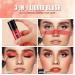 3 Colors Lip Stain Tint Set - Hydrating Mini Liquid Lipsticks & Cheek Tints - Long-Lasting Korean Lip Gloss - High Pigment & Waterproof Formula - Buy Online on GoSupps.com