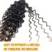 Gogo Curl 14 Inch 8 Packs Ombre Dark Brown Curly Crochet Hair for Black Women - Wavy Beach Curls Synthetic Braiding Extensions - Buy Online on GoSupps.com