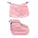 Paraffin wax heated booties paraffin gloves and booties set spa therapy hand mids beauty care provides for spa treatment hand foot spa pockets wax warmer pink