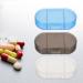 Healvian Pill Box - 7pcs Small Pill Organizer with 3 Compartments | Travel Medicine Holder & Weekly Pill Carrier for Daily Use - Buy Online on GoSupps.com