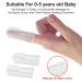 3 Pack Silicone Banana Baby Toothbrush Teether and Finger Toothbrushes for Infant Training and Teething - Buy Online on GoSupps.com