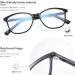Madison Avenue Blue Light Filter Glasses for Women | TR90 Computer Glasses with Metal Hinges | Stylish Black Non-Prescription Eyewear - Buy Online on GoSupps.com