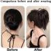 Traziewell Ombre Hair Extensions Hair Pieces Scrunchies for Ladies High Temperature Wire Messy Bun Hair Piece Chignons Hair Accessories 0812 FH000812 One Size - Buy Online on GoSupps.com