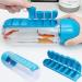 2-in-1 Pill Box Cup Organizer & Water Bottle - 600ML Daily Medicine Storage 7 Day Medication Holder for Travel & Sports - Rose - Buy Online on GoSupps.com