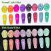 MIZHSE Neon Reflective Glitter Gel Polish Set - Sparkly Diamond Shimmer - Soak Off UV LED - Home & Salon Manicure - Buy Online on GoSupps.com