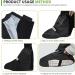 Byzesty Waterproof Bike Overshoes - Reflective Adjustable Velcro Rain Protection for Cyclists - Buy Online on GoSupps.com